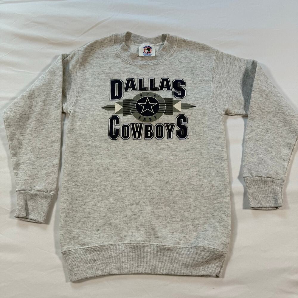 Vintage Dallas Cowboys crewneck sweatshirt boys size medium deadstock